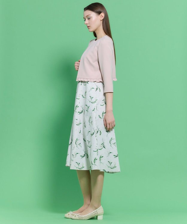 TOCCA FRILL CHORUS BOLERO ボレロ ピンク系