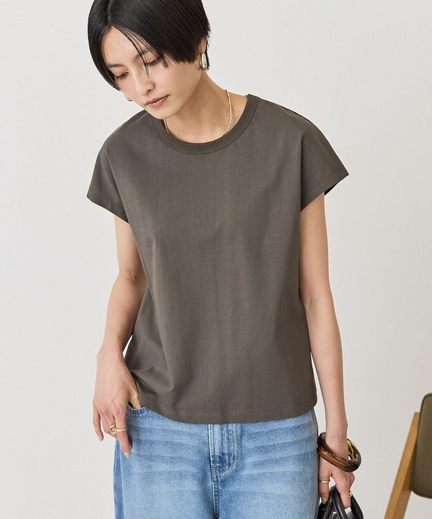 AMERICAN HOLIC 【２点セット】ノースリーブＴシャツ＋ビスチェ Charcoal Gray