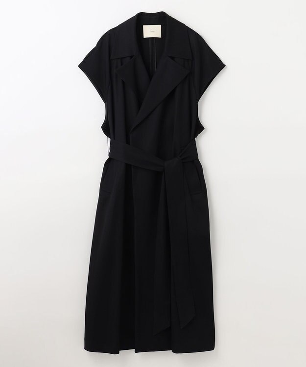 NAVE 【Nave】バルキーツイル ロングジレ ブラック系