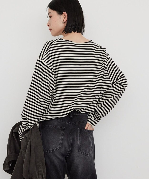 AMERICAN HOLIC ショートボーダーカットプルオーバー Black