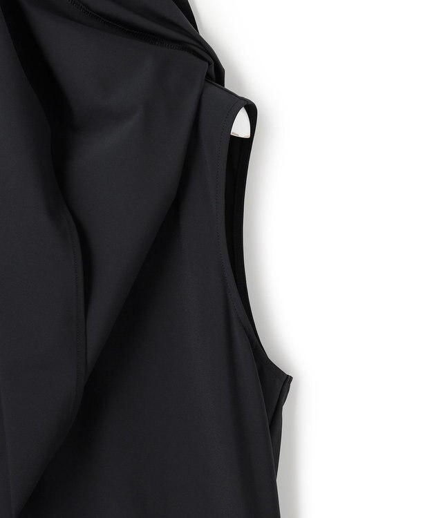 ICB 【先行予約・WEB限定カラーあり】マットスキューバ ケープデザインカットソー ブラック