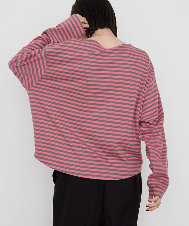 AMERICAN HOLIC ショートボーダーカットプルオーバー Gray