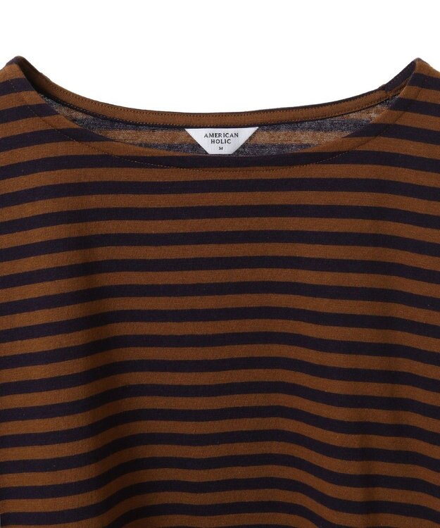 AMERICAN HOLIC ショートボーダーカットプルオーバー Purple