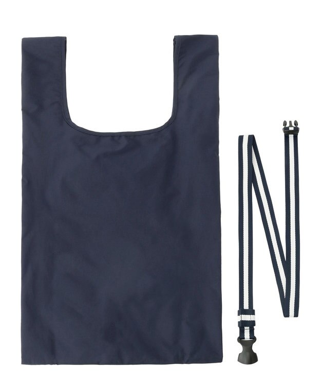 MOONBAT 【2WAY/撥水】POLO RALPH LAUREN レインベア ベルト付きレインバッグ ネイビーブルー