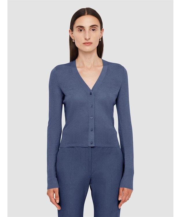 JOSEPH 【洗える】キャッシュエアー　カーディガン Harbour