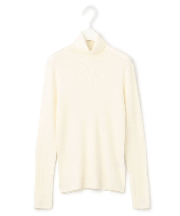 ICB 【新色追加・WEB限定カラーあり】エクストラファインメリノ タートルネックプルオーバー オフホワイト系