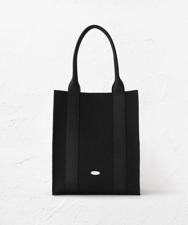 TOCCA 【ヨンア×大人百花×TOCCAコラボ】【A4サイズ対応】RHYTHM OF PEARL KNITBAG ニットバッグ ブラック系