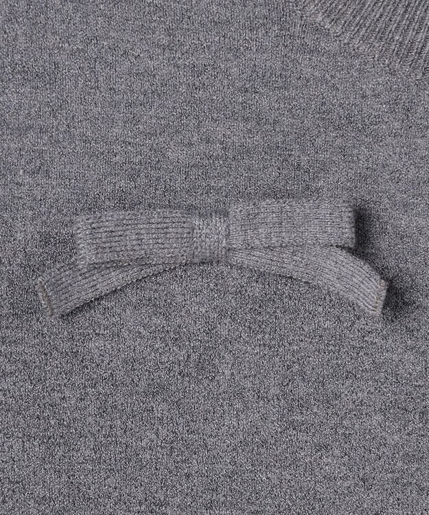 Feroux リボンディテール カーディガン グレー系