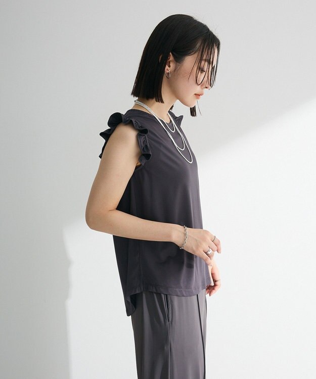 Green Parks ・ＳＵＧＡＲ　ＳＰＯＯＮ　【ラッシュガード】タンク Charcoal Gray