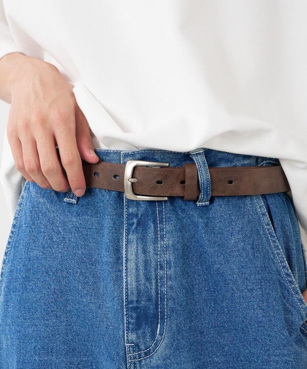 WEGO Mヴィンテージベルト ブラウン