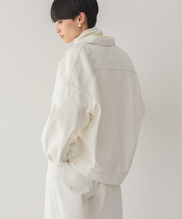 AMERICAN HOLIC デニムショートブルゾン White