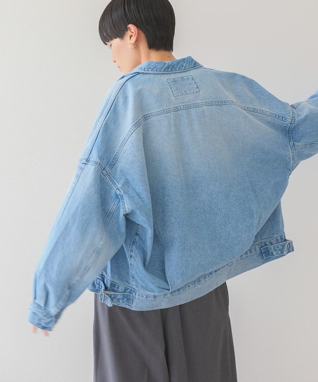 AMERICAN HOLIC デニムショートブルゾン Light Indigo