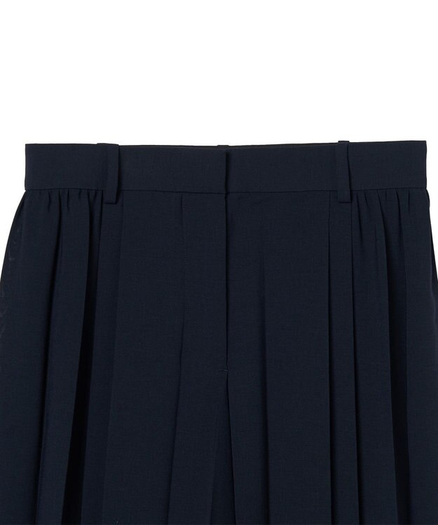 JOSEPH エアリープリッセ　トラウザーズ Navy