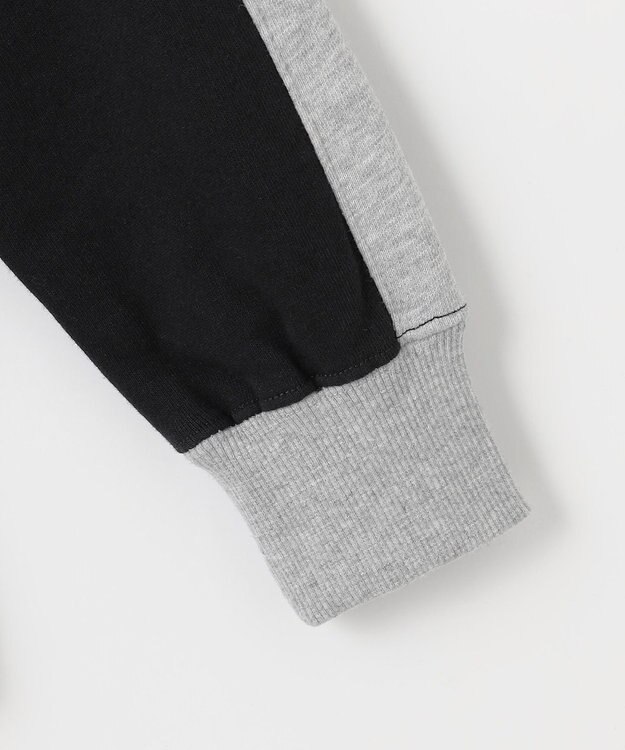 J.PRESS KIDS 【100-130cm】裏毛ラグラン ロゴトレーナー ブラック系