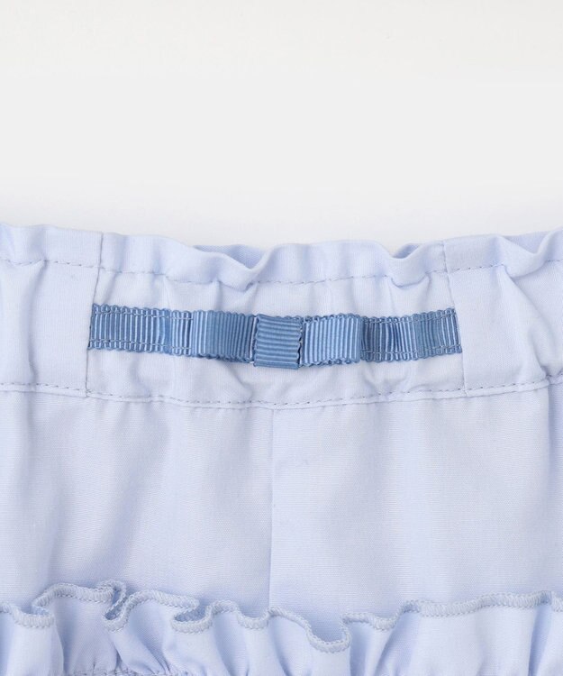 組曲 KIDS 【150-160cm】フェイクスカート キュロット サックスブルー系