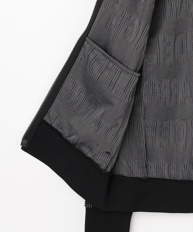 23区GOLF 【WOMEN】ロゴジャガードトラックジャケット ブラック系5