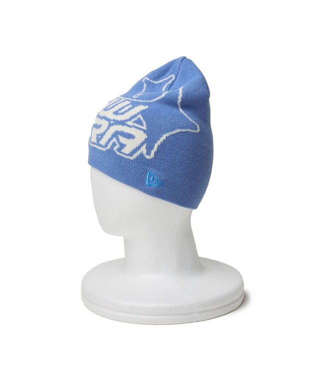 WEGO 【NEWERA/ユニセックス着用ITEM】NEWERA　BASIC　BEANIE　SPARKLE ブルー