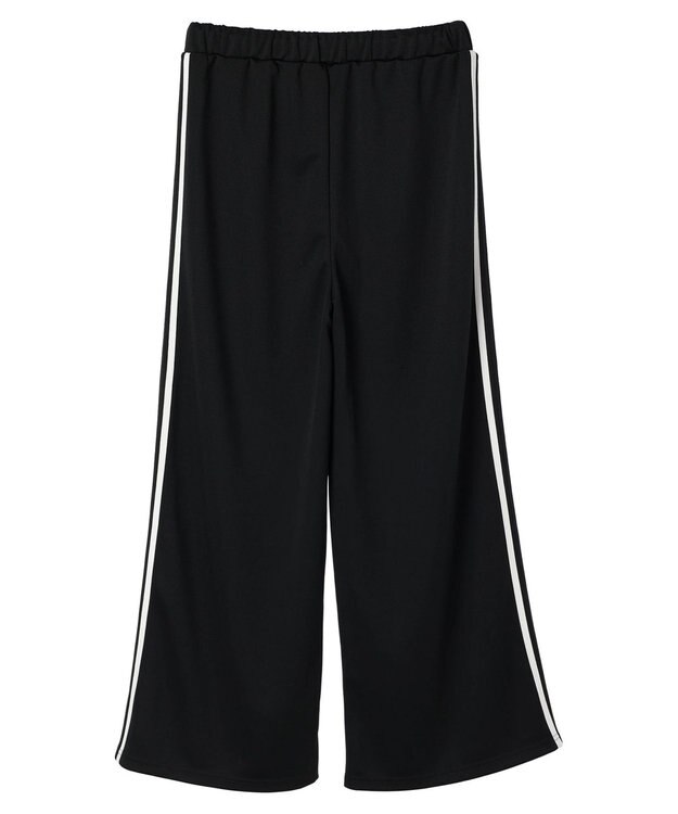 Green Parks ＥＧＯＩＳＴ　ライン入りカットパンツ Black