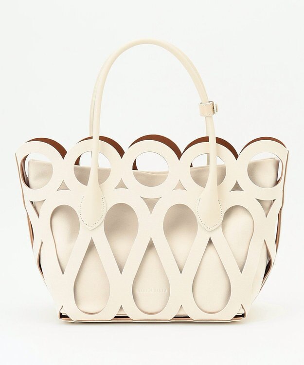 BEIGE， 【洗える・一部店舗限定】MARY AL TERNA / MAZE ハンドバック Ecru