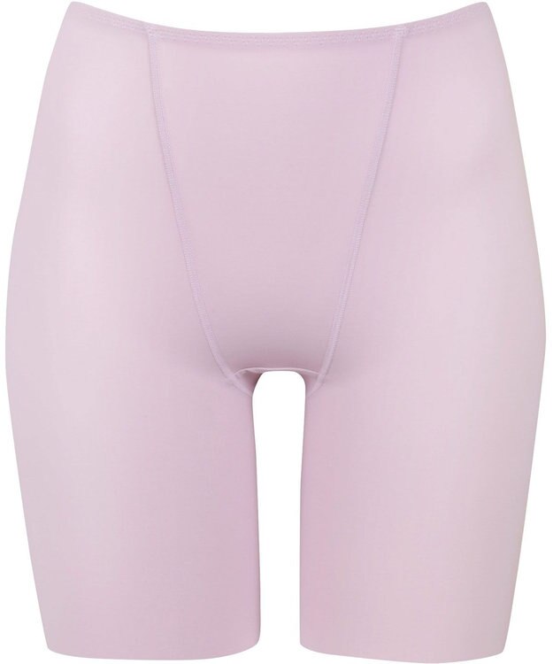 Wing 補整ショーツ 適度におなかとヒップをととのえる ここちよいフィット感 吸汗速乾性(身生地部) 【Pパンツ】 フラット仕上げ(裾部分) ロング丈 KJ4803 ウイング／ワコール チャコールグレー