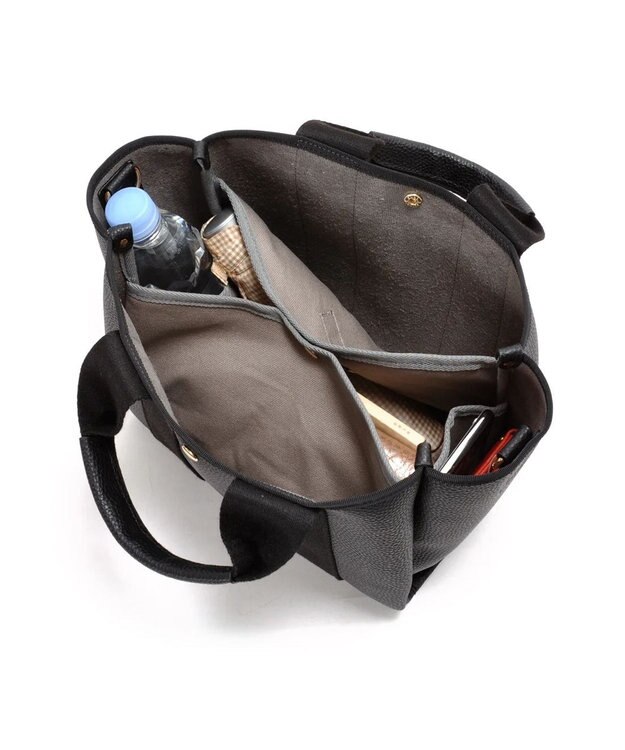 UNBILLION cachecache 太ショルダー付き2wayテープトートバッグ ブラック