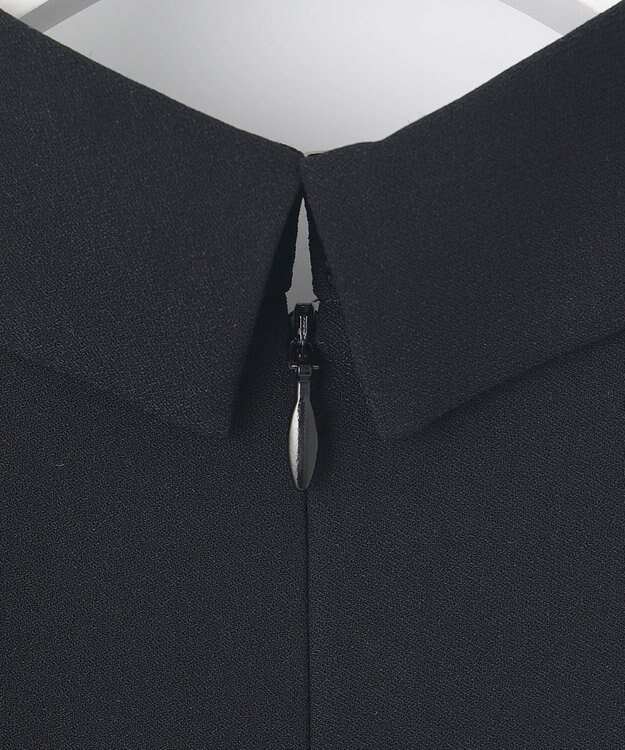 23区 【APPLAUDIR】バッグサテンストレッチ ドレス ブラック系