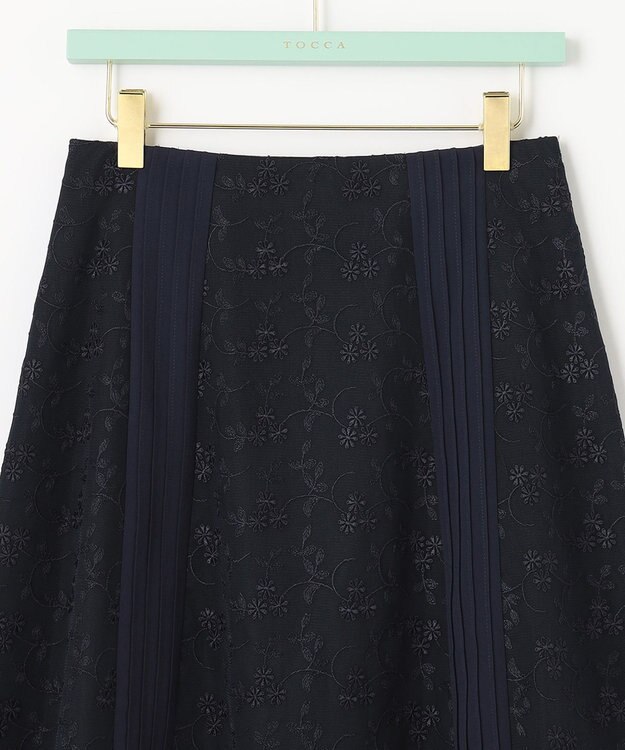 TOCCA 【洗える！】CANDY FLOSS スカート ネイビー系