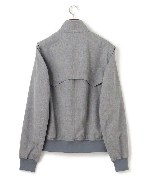 J.PRESS MEN 【J.PRESS ORIGINALS】Magic Cuba Wool Cotton hopsack Golf Jacket / Made in Japan ライトグレー系