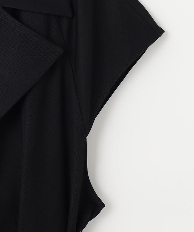 NAVE 【Nave】バルキーツイル ロングジレ ブラック系