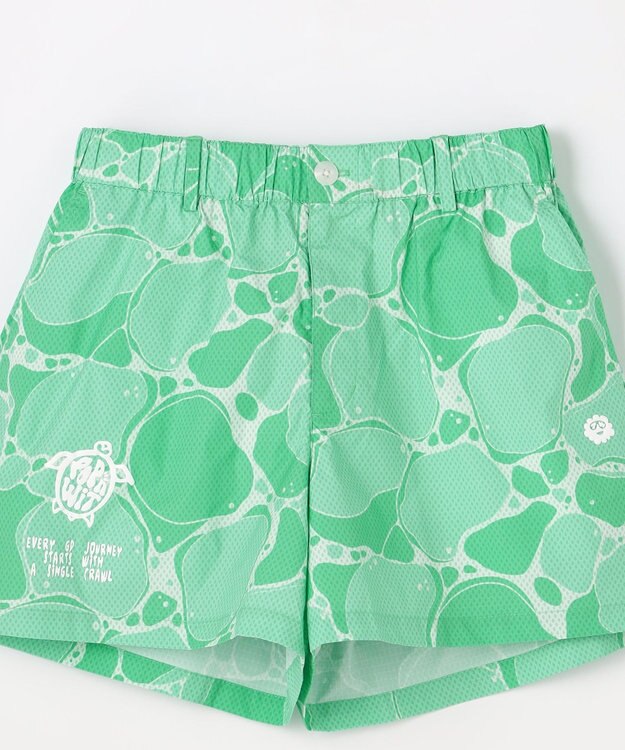 PW CIRCULUS 【MEN】WATER SURFACE プリントイージーショーツ ゴルフウェア レディース ピーコックグリーン系5