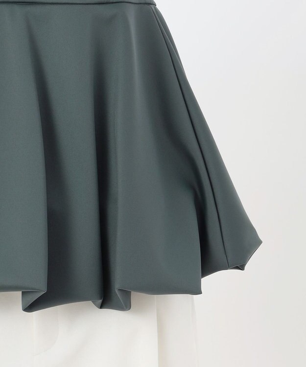 23区 L 【エステータ】スキューバ バルーンヘム ビスチェ グレー系