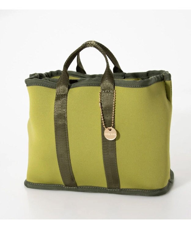 UNBILLION cachecache ネオプレン仕切りバッグインバッグ カーキ