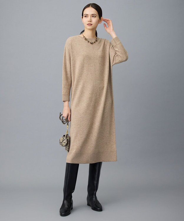 自由区 【カタログ掲載】ビジュー ネックレス ブラウン系