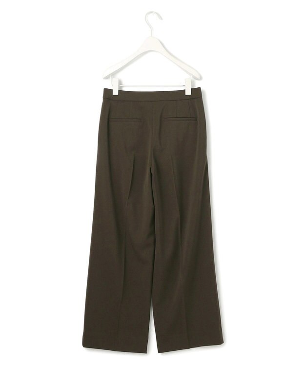 ICB L 【新色追加・防シワ・速乾・洗える】Fied ワイドパンツ カーキ系