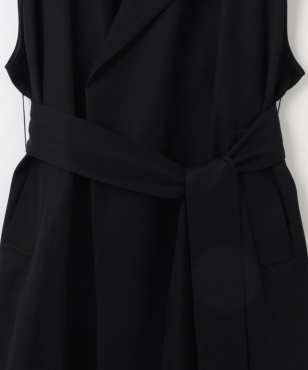 NAVE 【Nave】バルキーツイル ロングジレ ブラック系