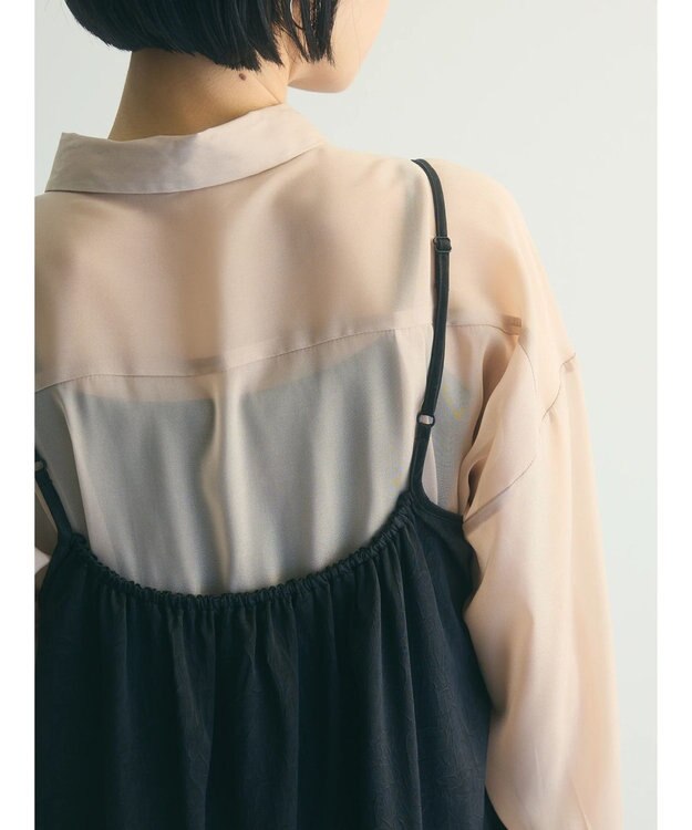 Green Parks ａ．マーメイドキャミワンピース Black