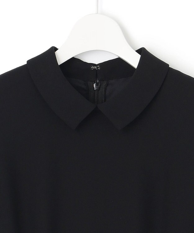 23区 【APPLAUDIR】バッグサテンストレッチ ドレス ブラック系