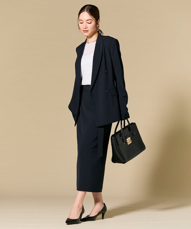 BEIGE， 【セットアップ対応】SPHENE / スクエアDカンIラインスカート Navy