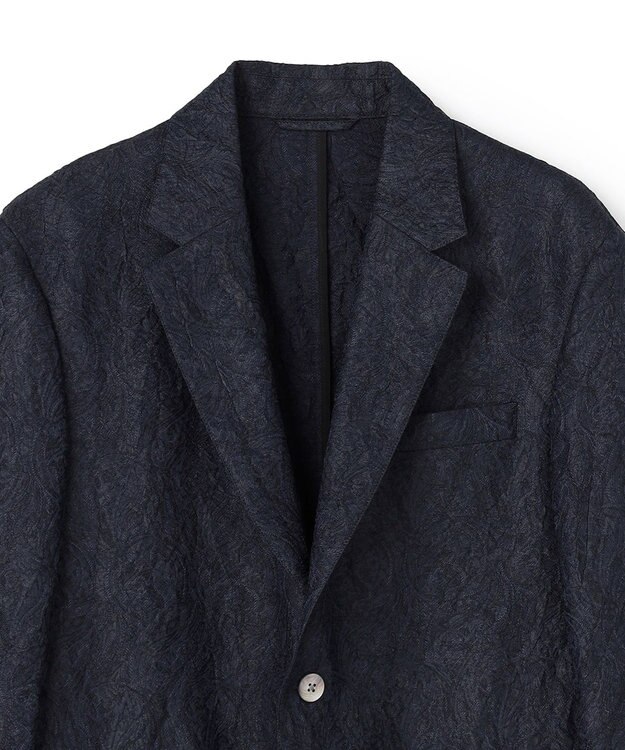 JOSEPH HOMME 【HIGH GRADE LINE】ブリーズリージャガード　ジャケット ネイビー系