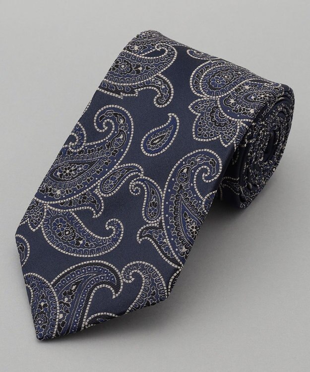 GOTAIRIKU GOTAIRIKU別注【MANTERO SETA/マンテロ・セタ】ネクタイ_ペイズリー ネイビー系4