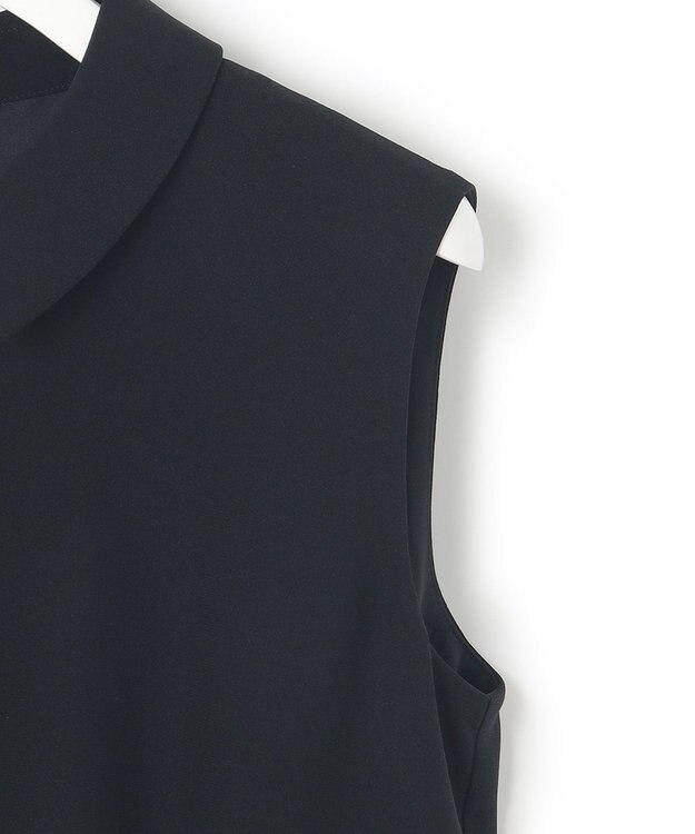 23区 【APPLAUDIR】バッグサテンストレッチ ドレス ブラック系