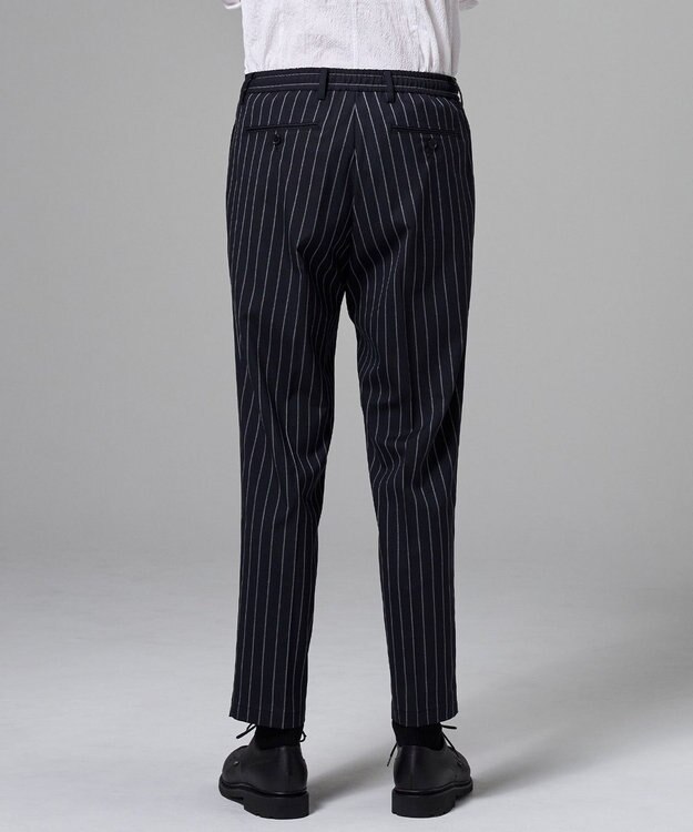 JOSEPH HOMME キャリーマンストレッチ ドロスト付テーパードパンツ   /   TEDDY CONVERTIBLE ネイビー系1