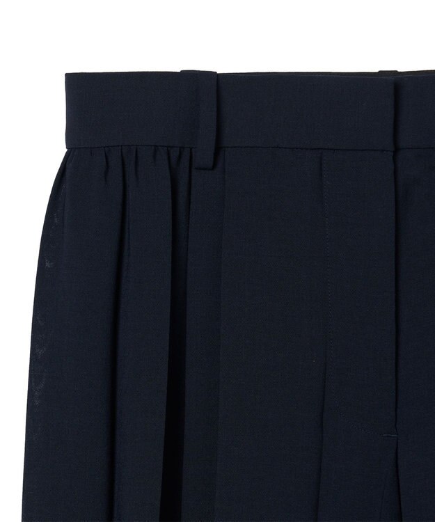 JOSEPH エアリープリッセ　トラウザーズ Navy