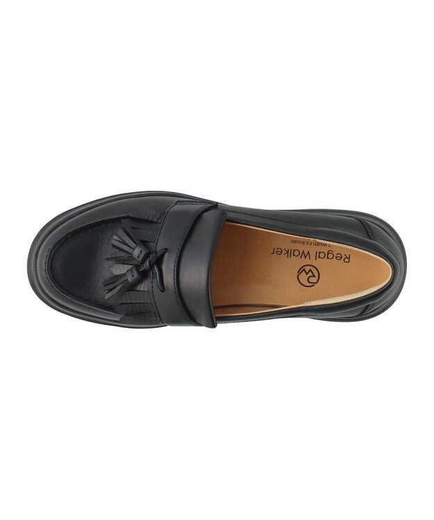 REGAL FOOT COMMUNITY 【リーガルウォーカーレディース】HC65 キルトタッセルローファー カジュアルシューズ ブラック