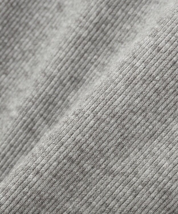 earth music&ecology レイヤードライクバイカラープルオーバー Gray