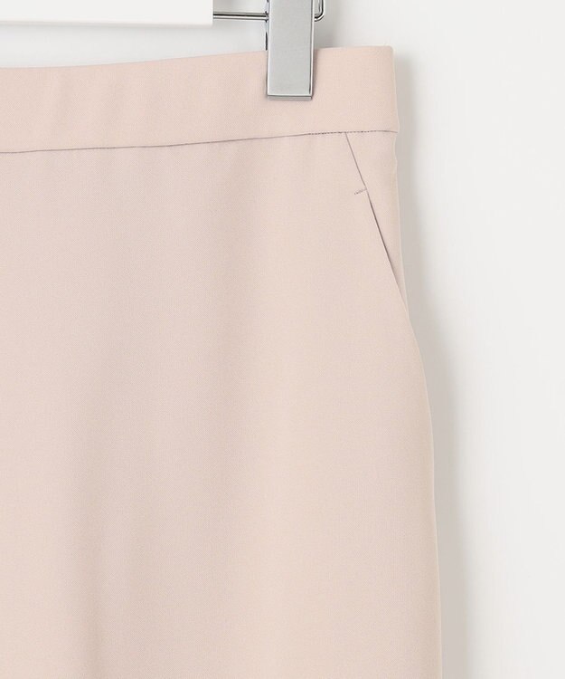 自由区 【XSサイズ～/洗える】ダブルフェイススーティング フレアスカート ピンク系