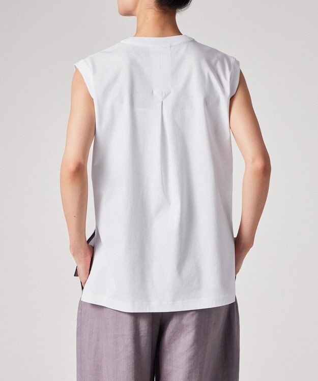 Paul Smith Signature Stripe ノースリーブ カットソ ホワイト