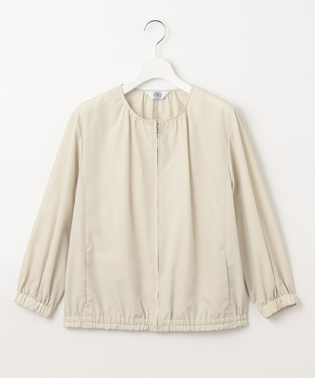 J.PRESS LADIES L 【洗える・撥水】 Minotechライトタフタ ブルゾン ベージュ系