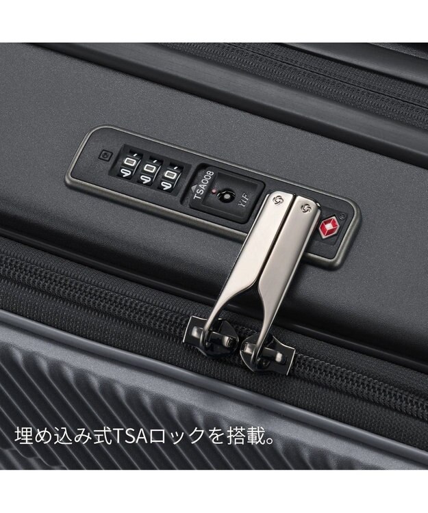 Samsonite サムソナイト スーツケース 33L(/42L) ジップリックスFT スピナー55 ZIPPRIX FT ガンメタル