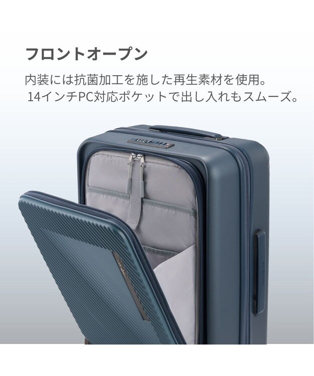 Samsonite サムソナイト スーツケース 33L(/42L) ジップリックスFT スピナー55 ZIPPRIX FT ネイビー